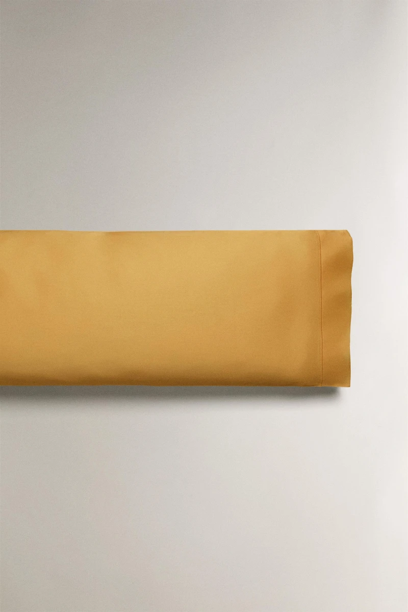 SATEEN PILLOWCASE WITH FESTOON DESIGN (300 THREAD COUNT)