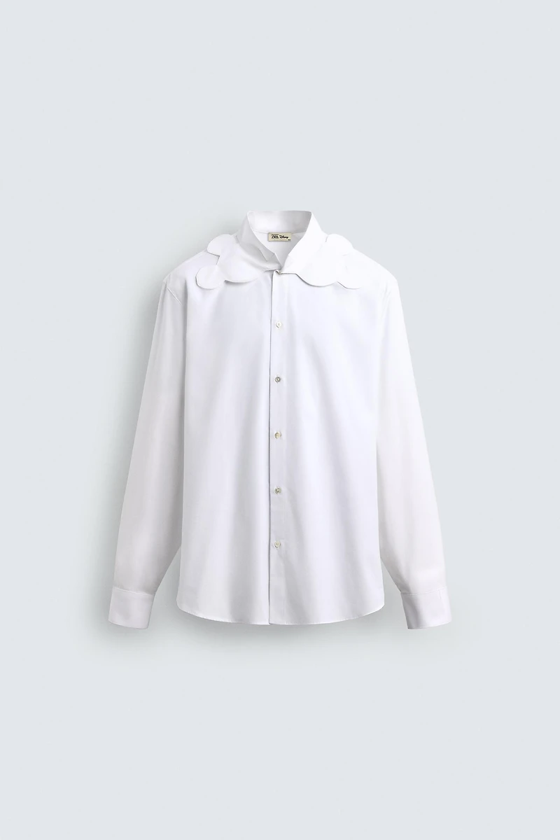 MICKEY MOUSE SILHOUETTE COLLAR SHIRT HARRY LAMBERT FOR ZARA X DISNEY