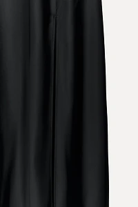 LONG SATIN DRESS 50TH ANNIVERSARY