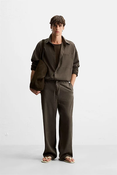 PANTALON FLUIDE COUPE DÉCONTRACTÉE