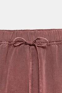 PANTALON FLUIDE À CORDONS