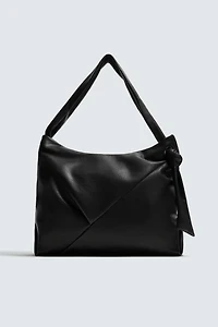 LEATHER SHOPPER BAG