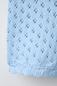 BERMUDA EN MAILLE FANTAISIE