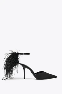 FEATHER FANTASY HEELS