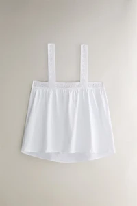 TOP COTON DENTELLE