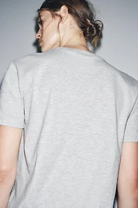 BASIC COTTON T-SHIRT