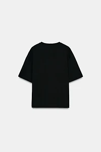 HEAVY COTTON APPLIQUÉ T-SHIRT