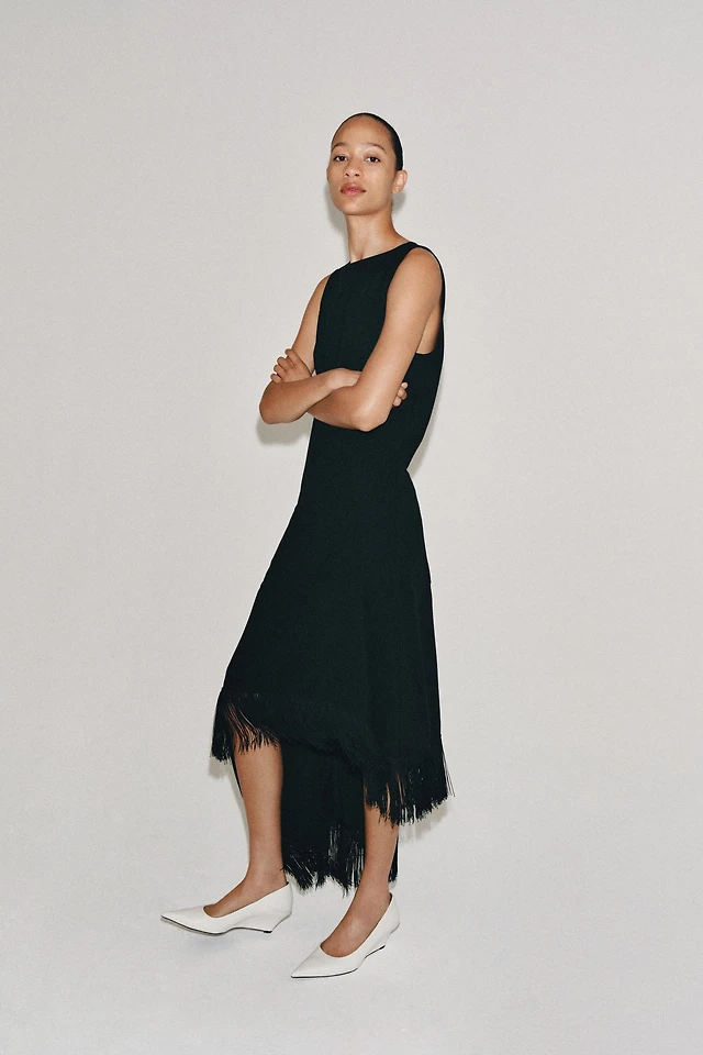 zw collection beaded embroidered dress Zara BEADED EMBROIDERED DRESS ZW COLLECTION