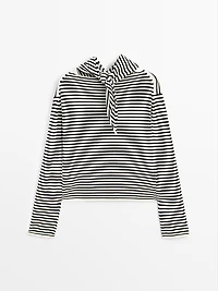 Pull à rayures bandana