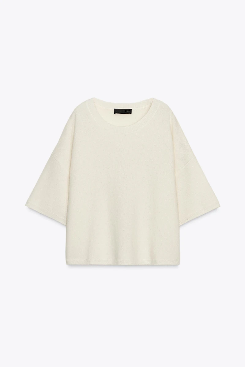 OVERSIZED 100% WOOL SWEATER