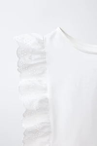 SWISS EMBROIDERED T-SHIRT