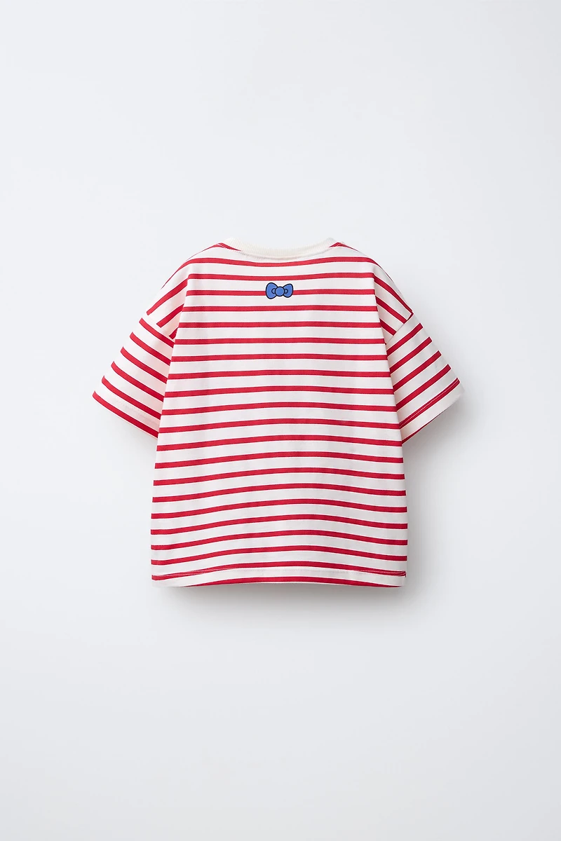 STRIPED HELLO KITTY © SANRIO T-SHIRT