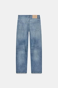 JEAN TRF BAGGY TAPERED TAILLE BASSE