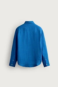 100% LINEN RELAXED FIT SHIRT
