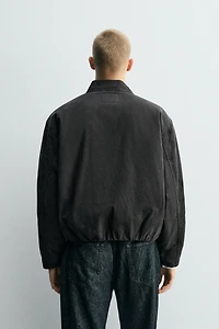 CROPPED FIT FIREMAN CLASP JACKET