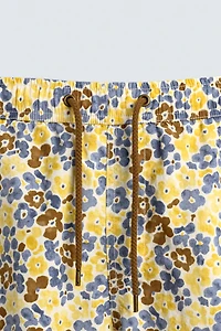 LONG FLORAL PRINT SWIMSUIT