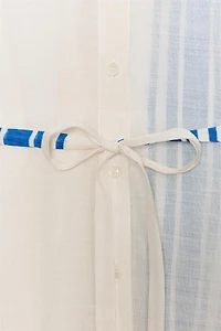 100% RAMIE SHIRTDRESS ZW COLLECTION