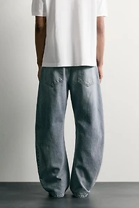 STRAIGHT BARREL FIT JEANS