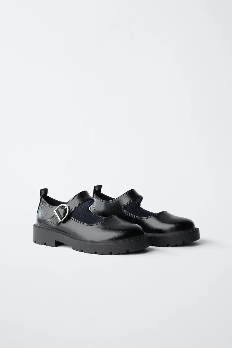 LUG SOLE BALLET FLATS