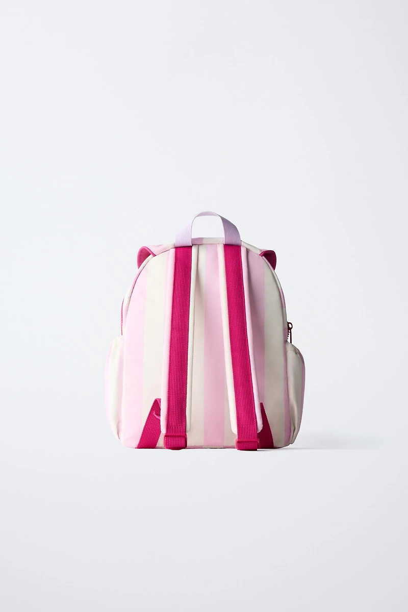STRIPED BACKPACK