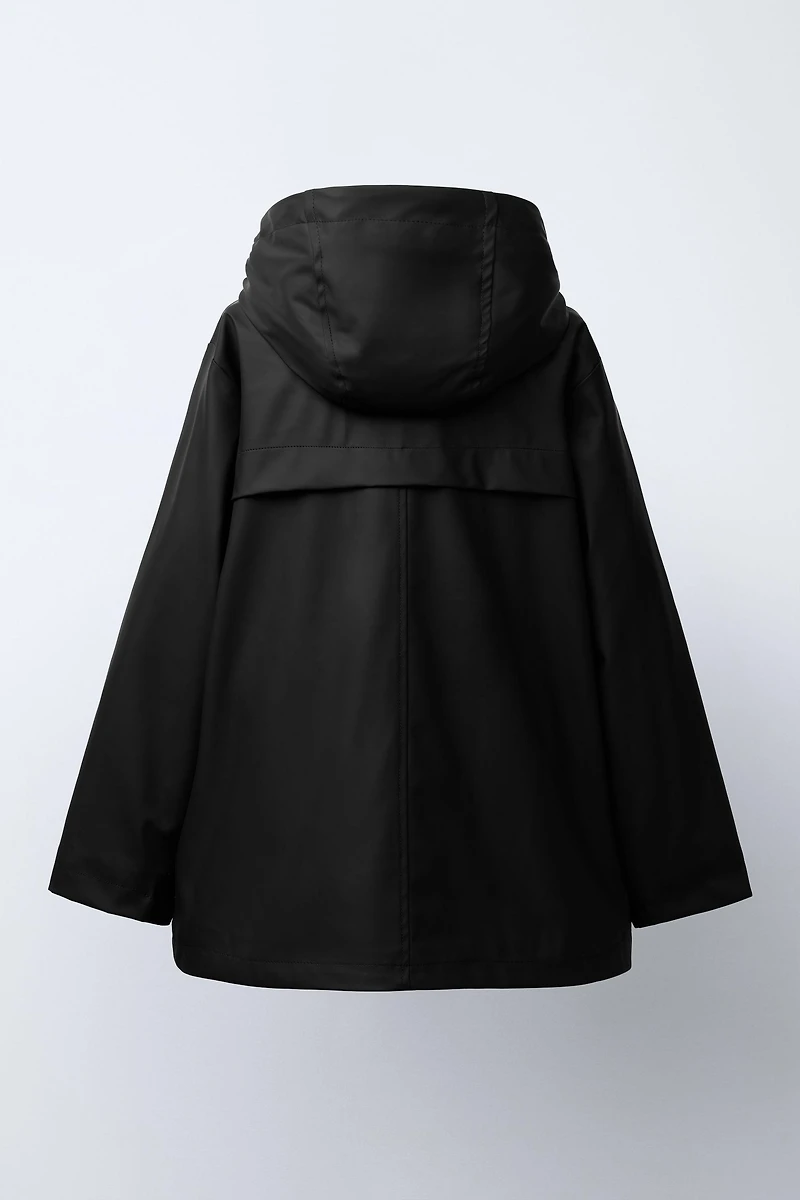 RUBBERIZED WATER REPELLENT PARKA