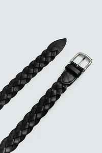 LIMITED EDITION BRAIDED LEATHER BELT