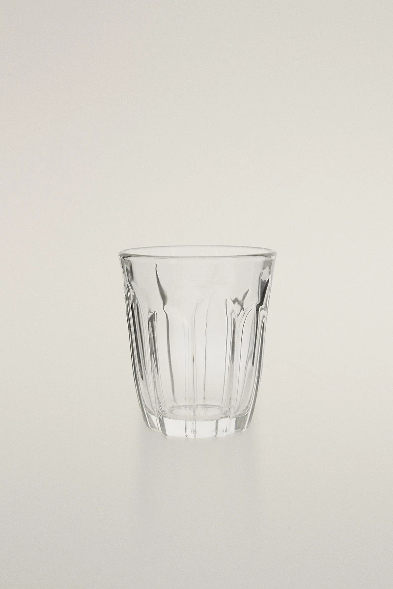 VERRE À CAFÉ RELIEF