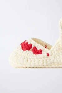 HEART SANDAL BOOTIES