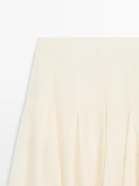 Jupe midi fluide ample - STUDIO