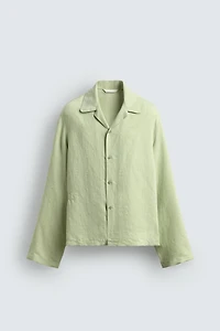 FLUID RELAXED FIT IRREGULAR EFFECT SHIRT
