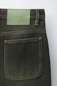 DISTRESSED EFFECT BALLOON JEANS