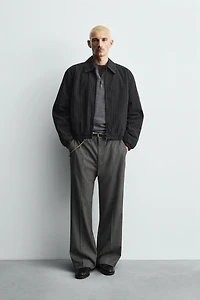 BLOUSON STRUCTURÉ À RAYURES