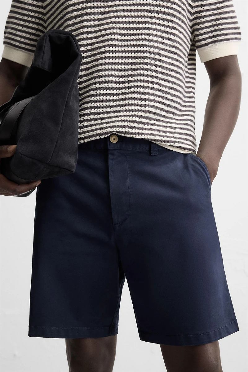 REGULAR FIT CHINO SHORTS