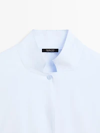 100% cotton poplin shirt