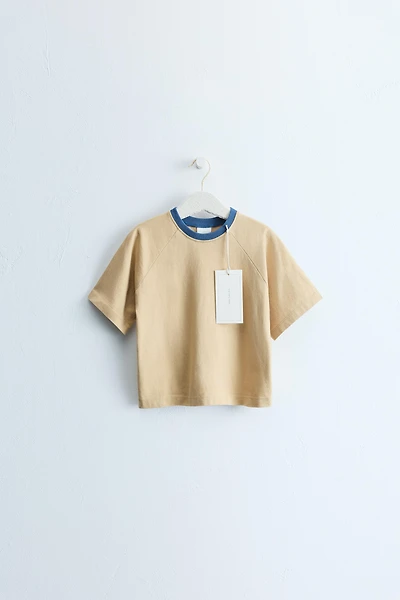 ZARA TIMELESS - T-SHIRT À LISERÉ EN CONTRASTE