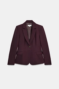 TAILORED BLAZER WITH SHOULDER PADS