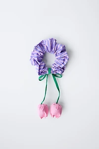 STRIPED TULIP HAIR TIE