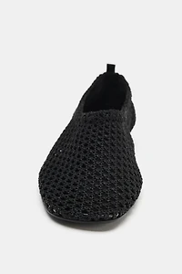 MESH FLAT BALLET FLATS