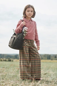 LIMITED EDITION PLAID PANTS WITH WOOL