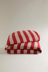 STRIPED LINEN BEDSPREAD | KATHARINE POLE