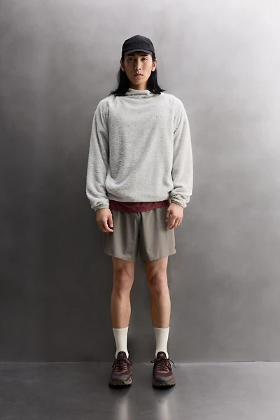 TEXTURED FLEECE HOODIE