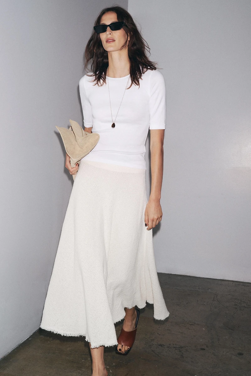 WASHED COTTON T-SHIRT