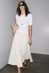 WASHED COTTON T-SHIRT