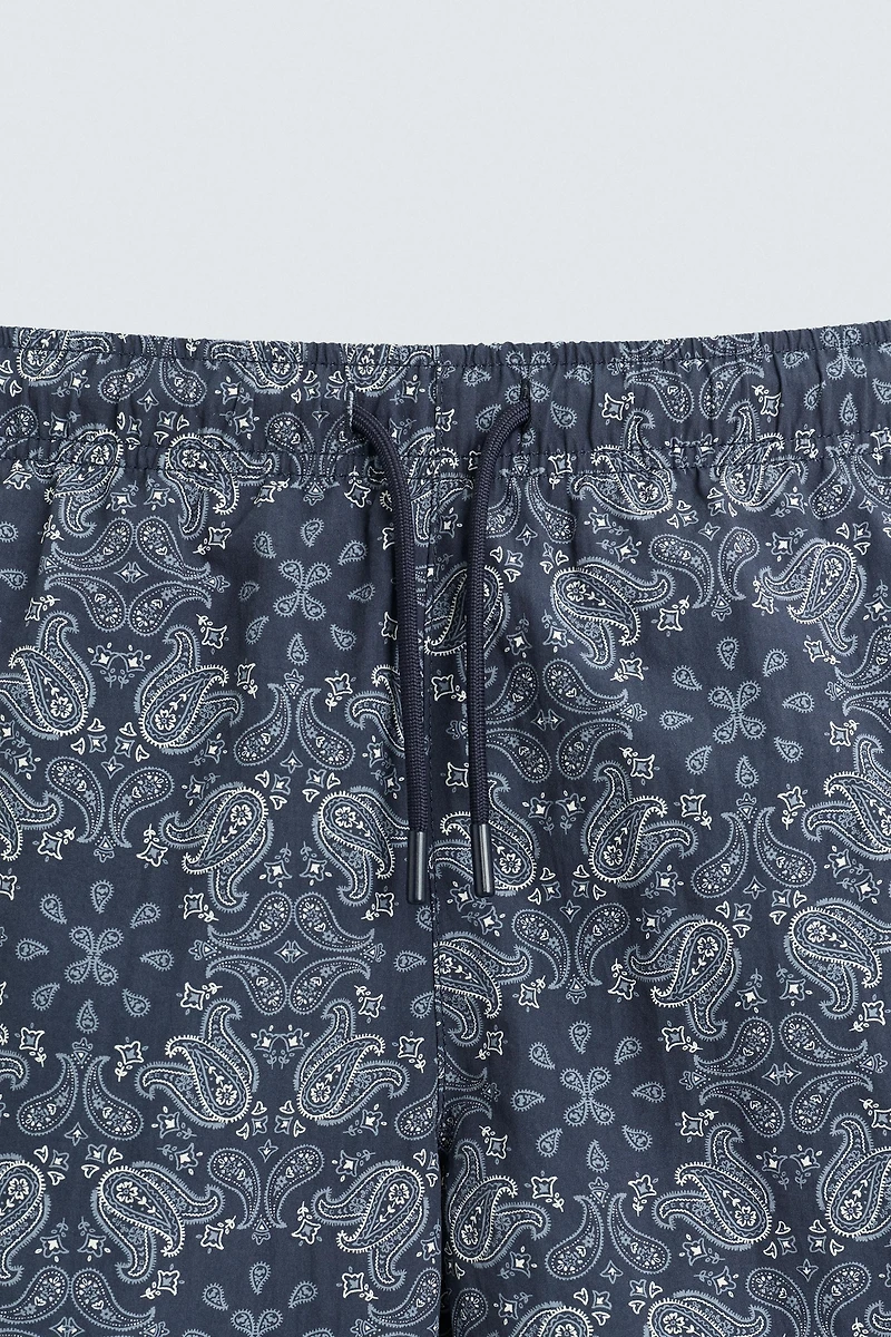 MAILLOT DE BAIN MOYEN IMPRIMÉ PAISLEY