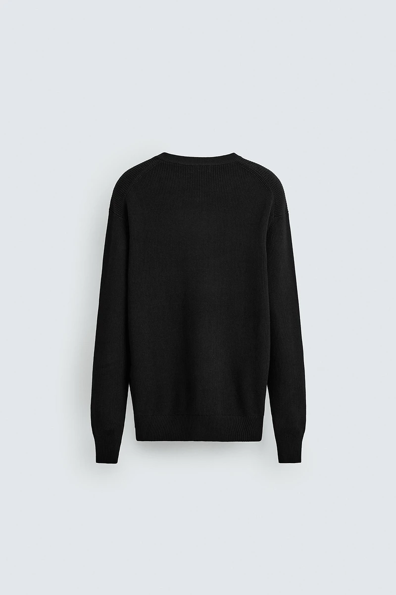 PURL KNIT SWEATER