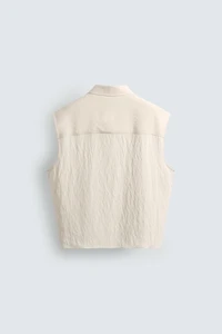 CHEMISE POLO SANS MANCHES RELAXED FIT