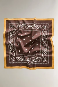 PAISLEY COTTON PET BANDANA
