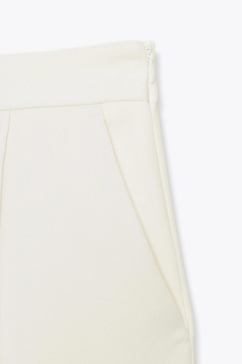 HIGH-WAISTED STRAIGHT LEG PANTS