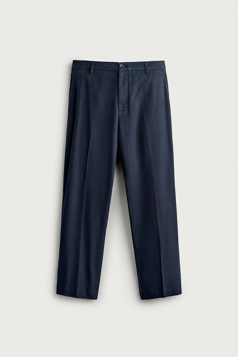 WASHED RELAXED FIT PANTS