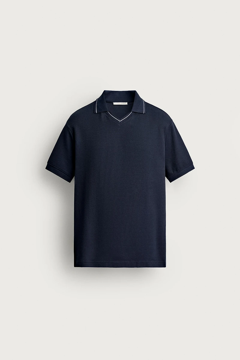 CONTRAST REGULAR FIT POLO SHIRT
